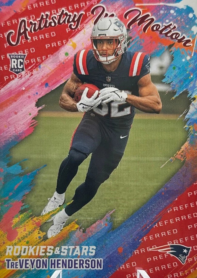2025 Panini Rookies & Stars #14 TreVeyon Henderson Artistry in Motion