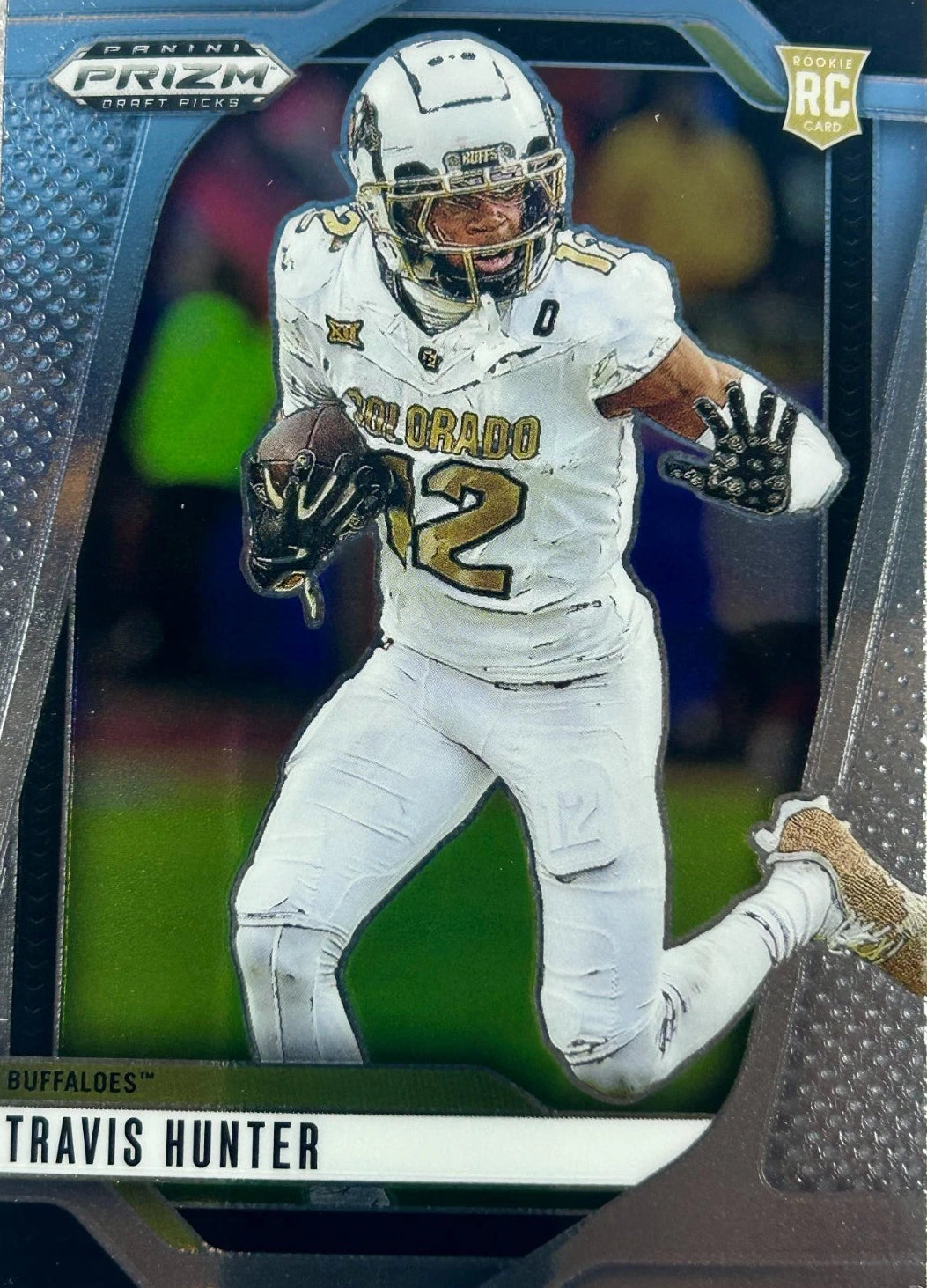 2025 Panini Prizm Draft Picks Football Travis Hunter #21 RC