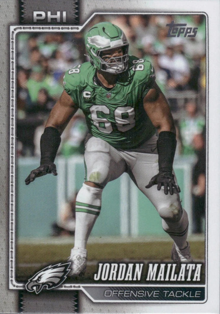 2026 Topps Flagship Football #166 JORDAN MAILATA