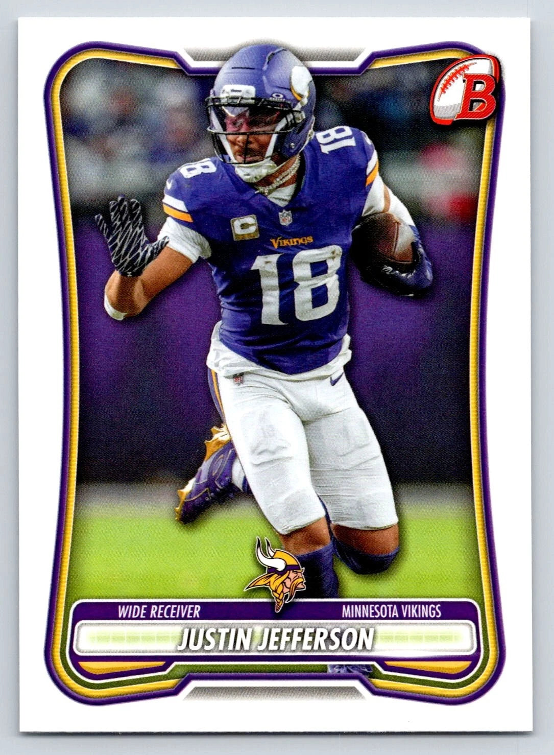 Justin Jefferson #69 2026 Bowman