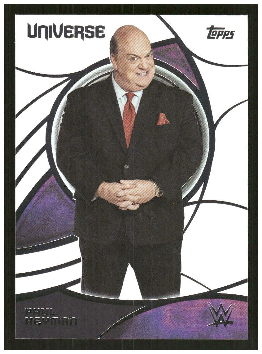 Paul Heyman #99 2026 Topps Universe WWE