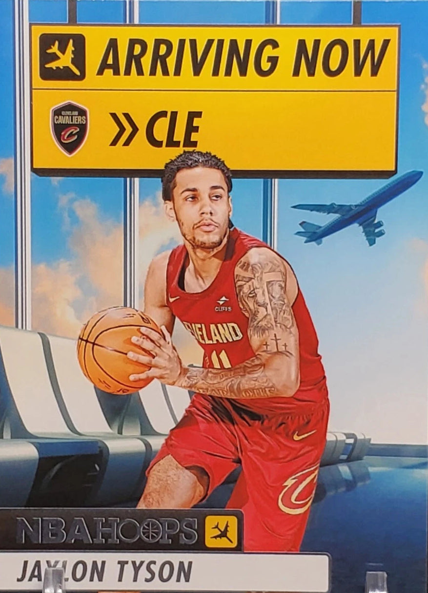 2024-25 Panini NBA Hoops #27 Jaylon Tyson RC - Arriving Now - Cavaliers Rookie