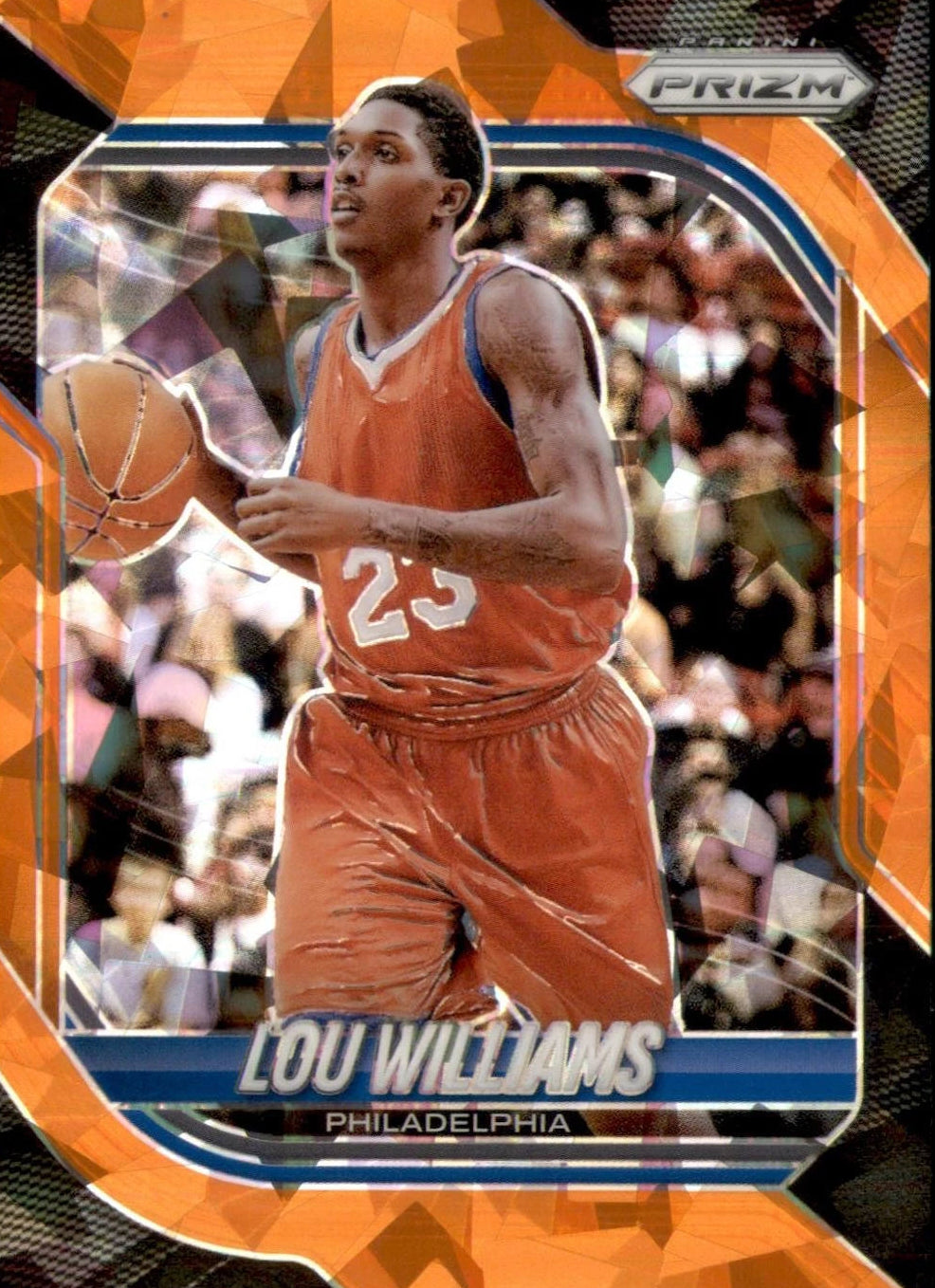 2025-26 Panini Prizm #83 Lou Williams Orange Ice Prizm