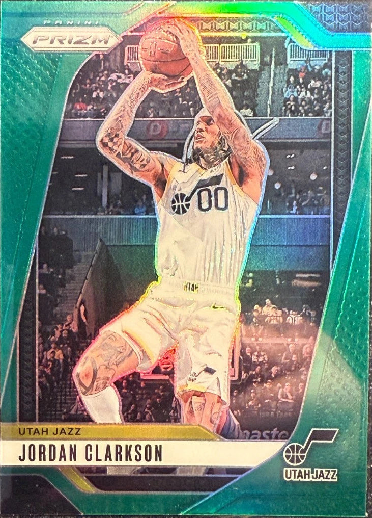 2024-25 Panini Prizm - Jordan Clarkson #3 Green Prizm