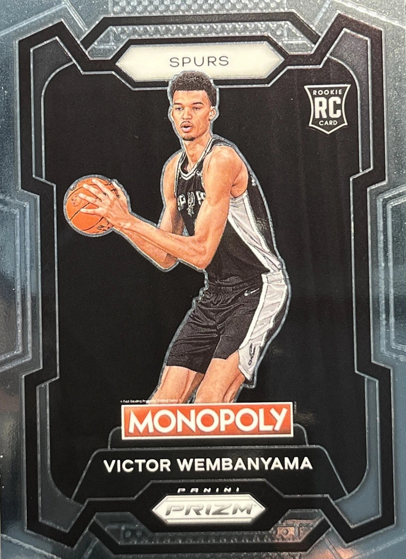 2023-24 Panini Prizm Monopoly Victor Wembanyama Rookie BASE