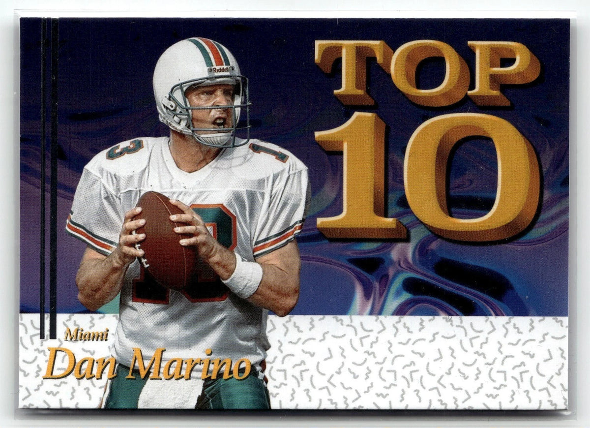 2026 Panini Decade 90s Dan Marino Top 10 Miami Dolphins #T10-DM