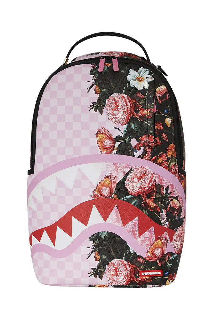 Sprayground Pink Flowers Backpack