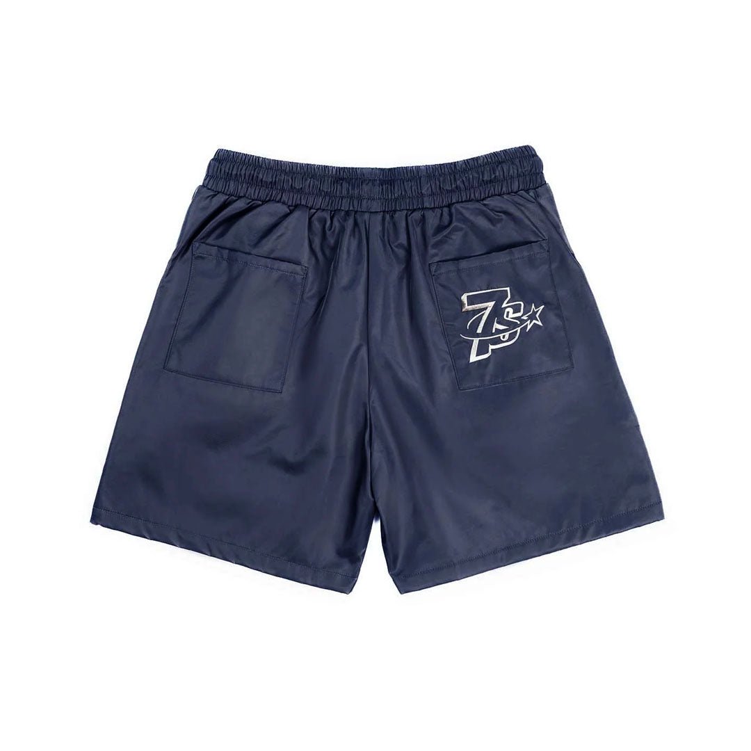 Triple Sevens Nylon Shorts Navy