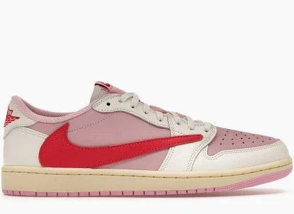 Jordan 1 Retro Low OG SP Travis Scott Sail Tropical Pink