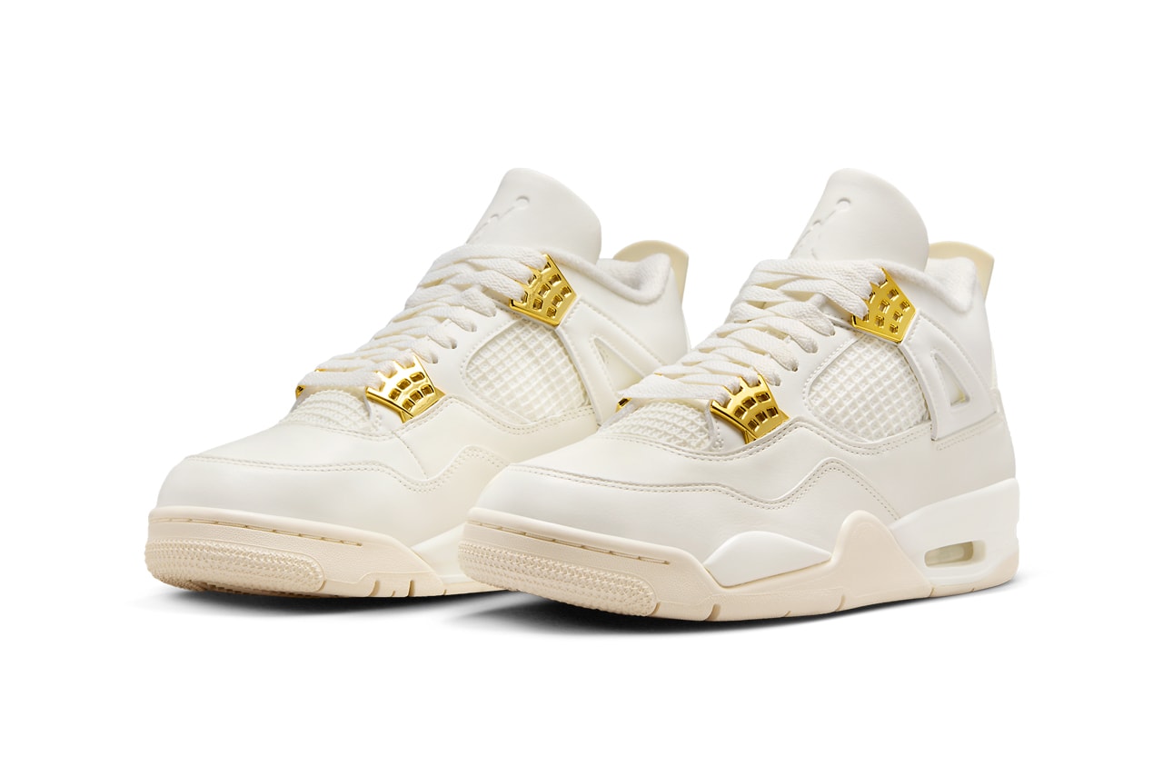 Air Jordan 4 Retro Metallic Gold (W)