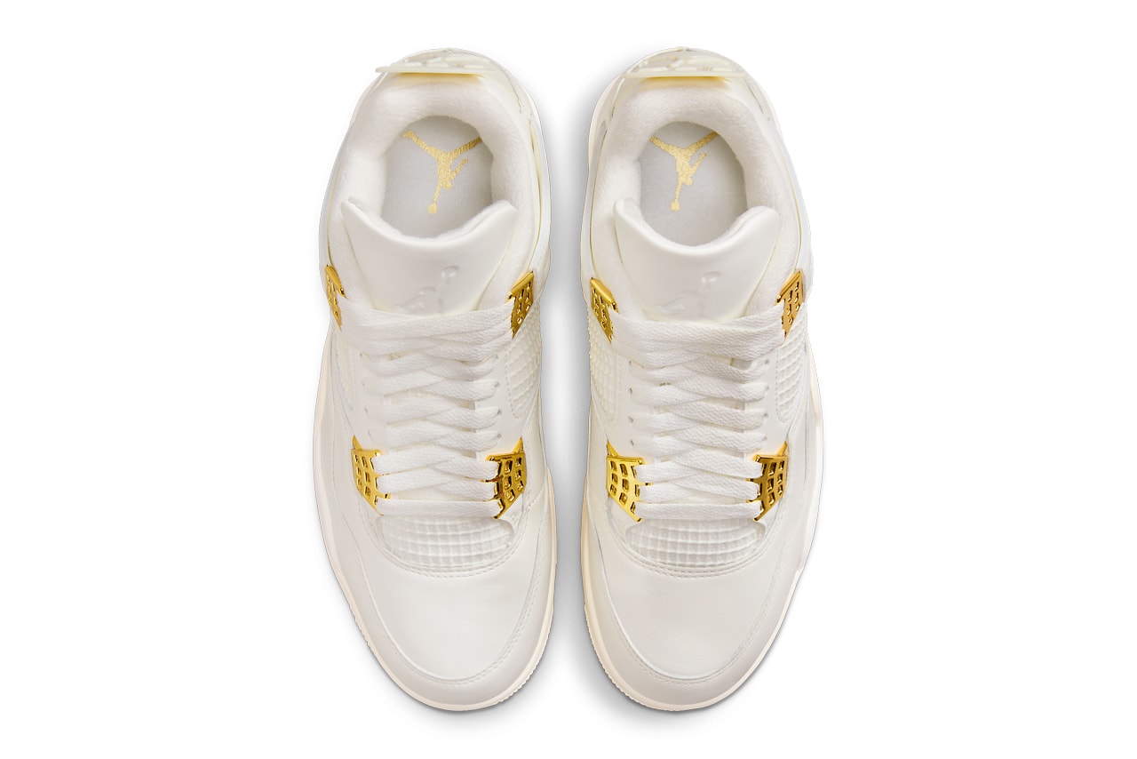 Air Jordan 4 Retro Metallic Gold (W)