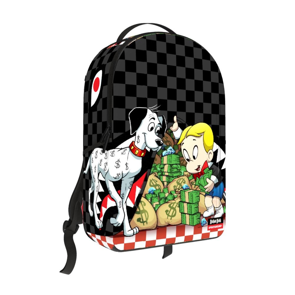SPRAYGROUND RICHIE RICH AND DOG MONEY REVEAL DLXSV BACKPACK