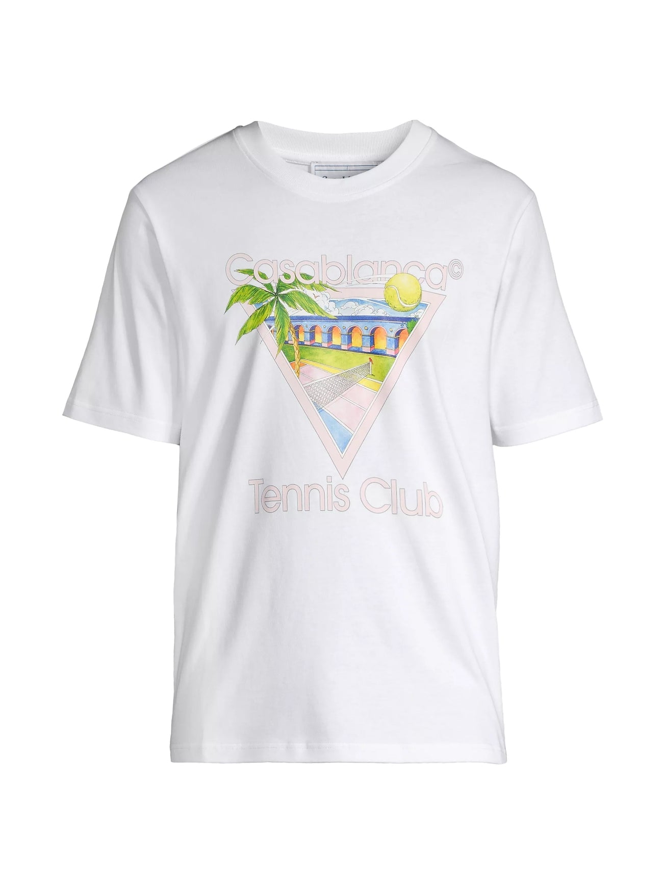 Casablanca Tennis Club Cotton T-Shirt