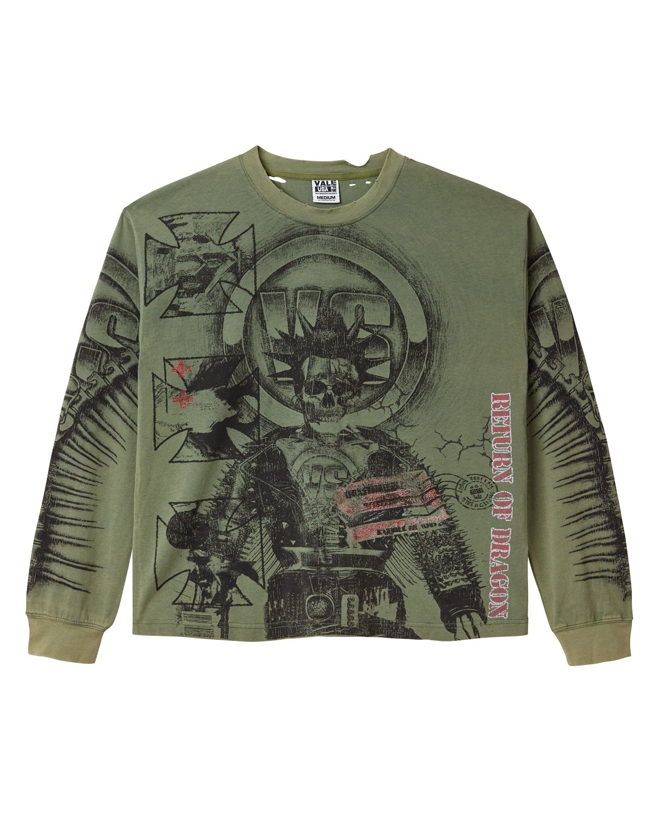 Vale Forever Reggie Green Longsleeve Tee