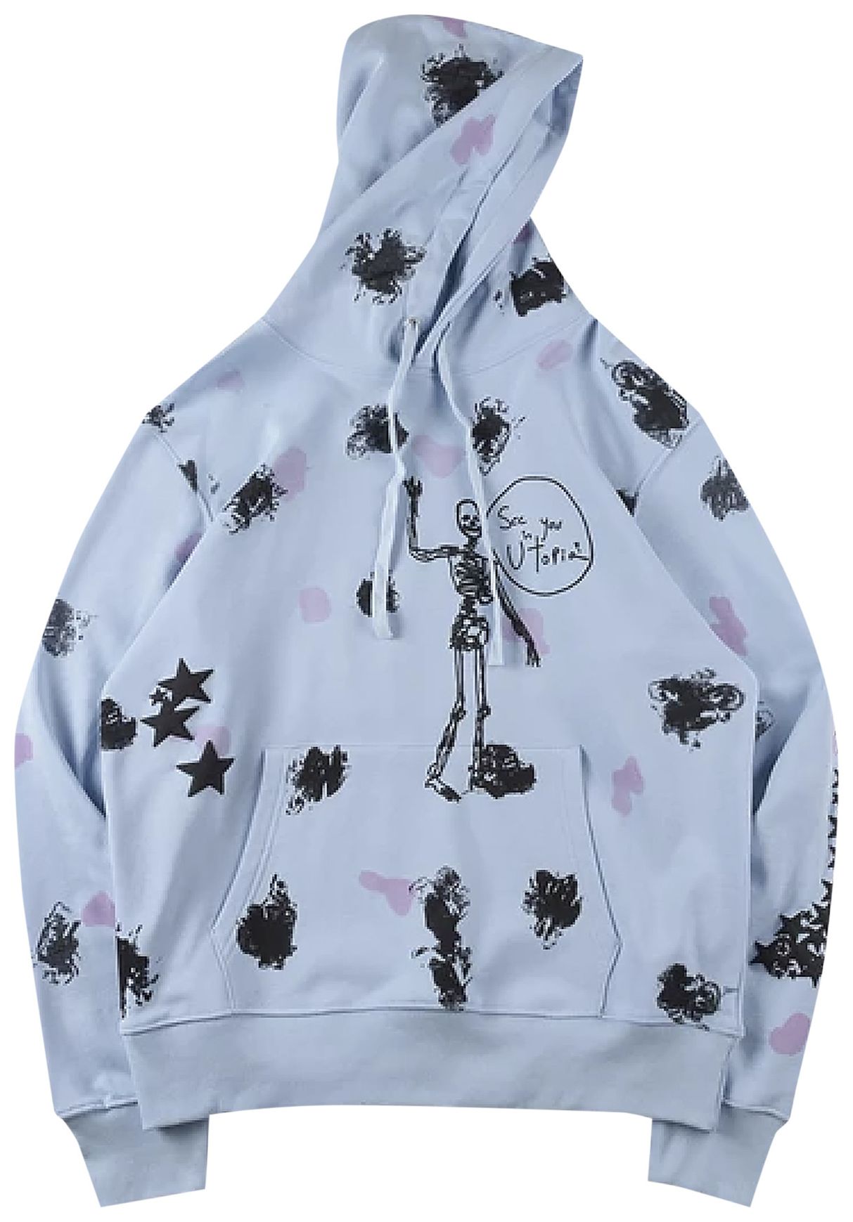 Cactus Jack by Travis Scott See You In Utopia Hoodie Tie Dye