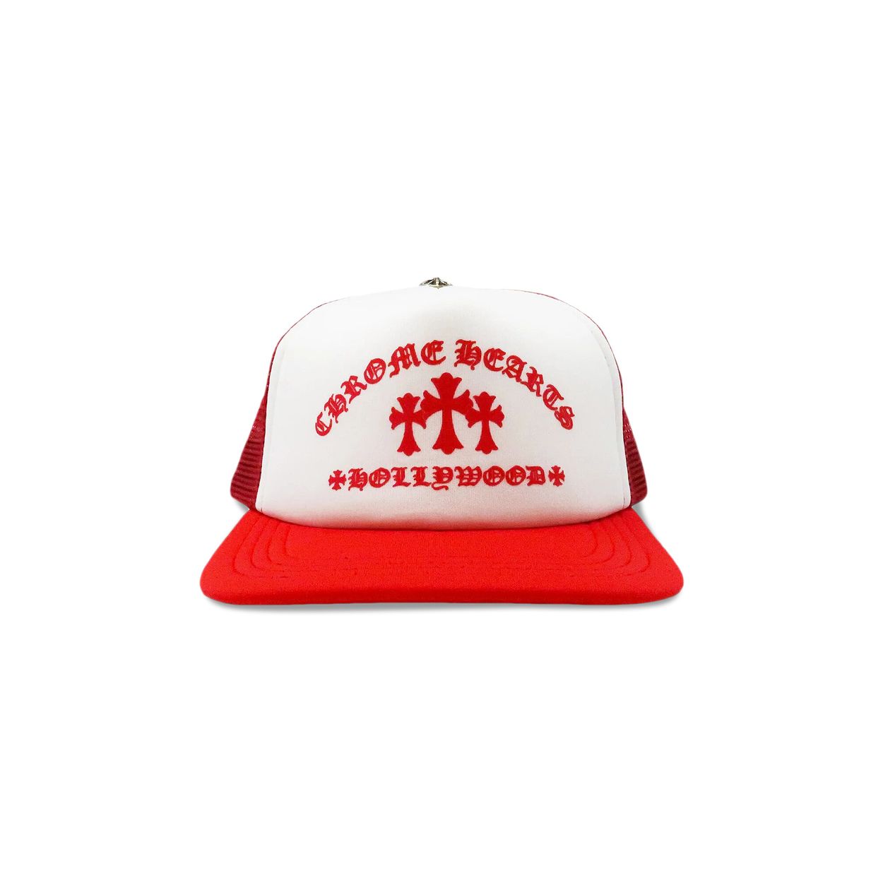 Chrome Hearts King Taco Trucker Hat Red/White