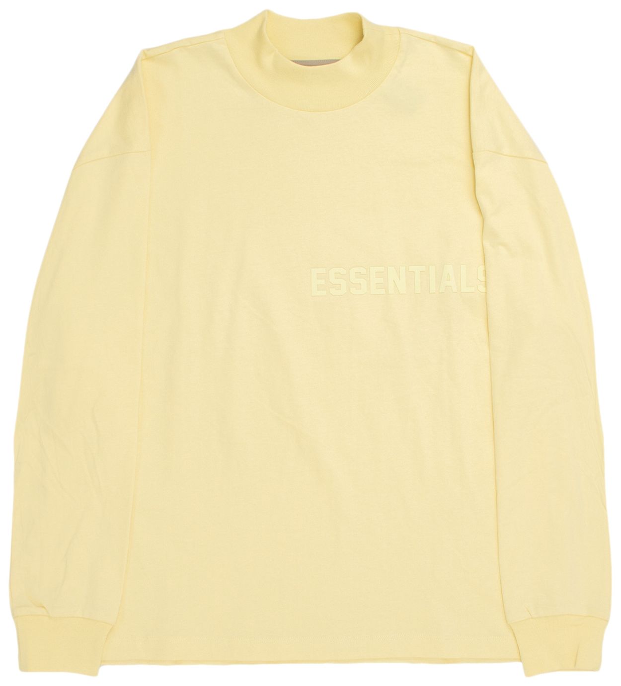 Fear of God Essentials Long-Sleeve Tee 'Canary'