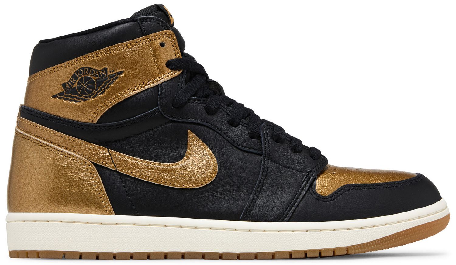 Air Jordan 1 Retro High OG Black Metallic Gold (PRE-OWNED)