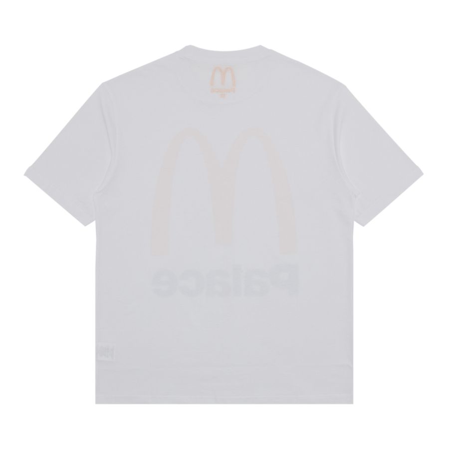 Palace x McDonald's Logo T-shirt white