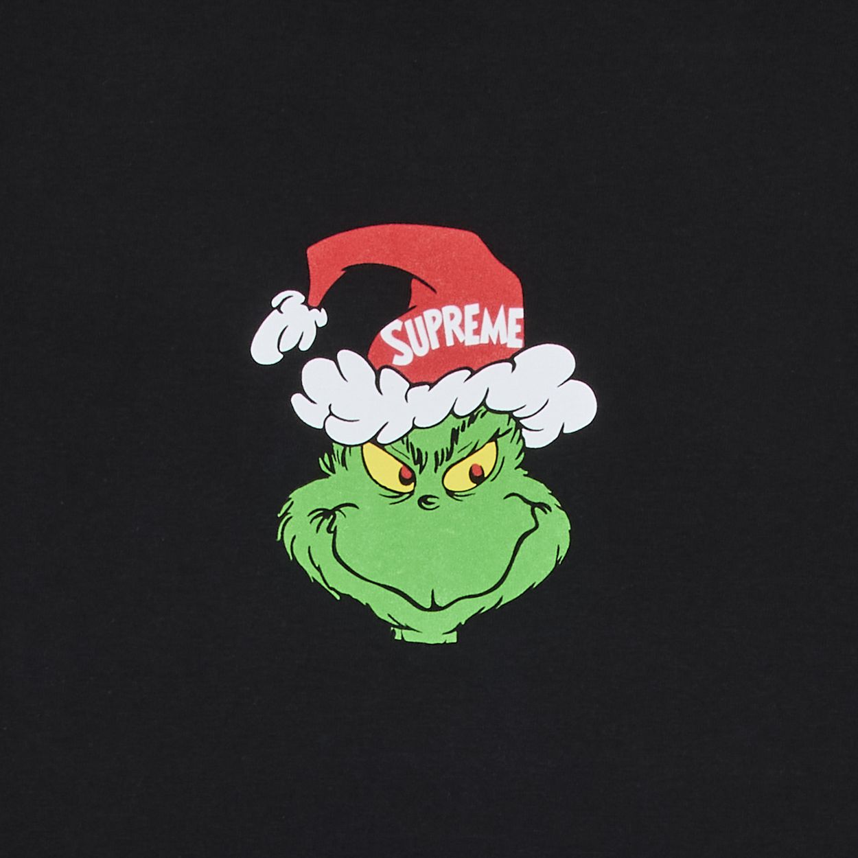 Supreme Grinch Tee Black