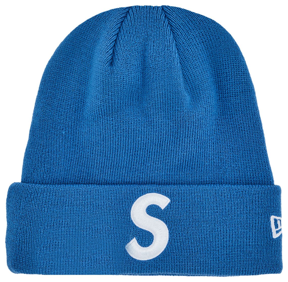 Supreme New Era S Logo Beanie (FW24) Blue