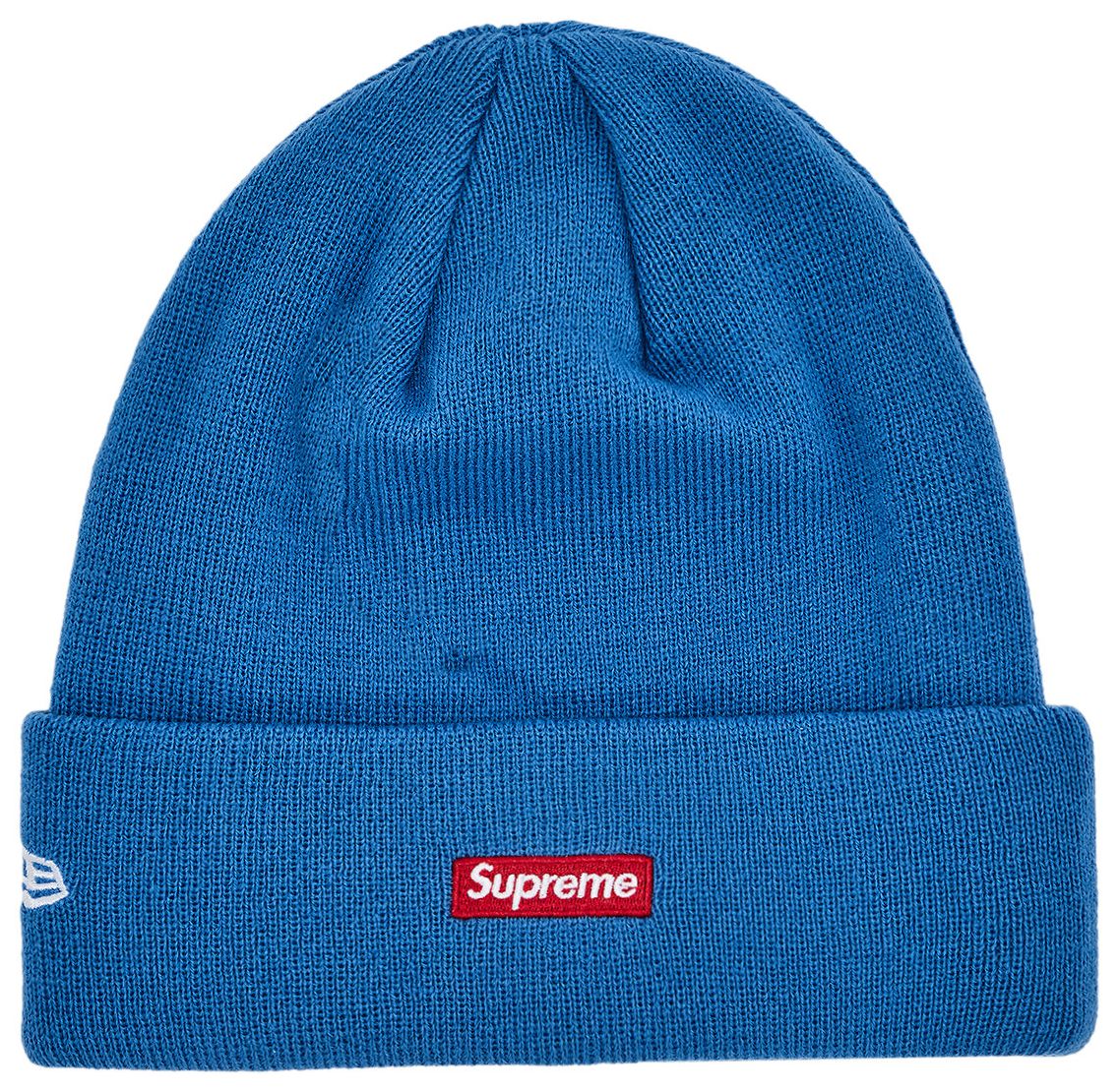 Supreme New Era S Logo Beanie (FW24) Blue