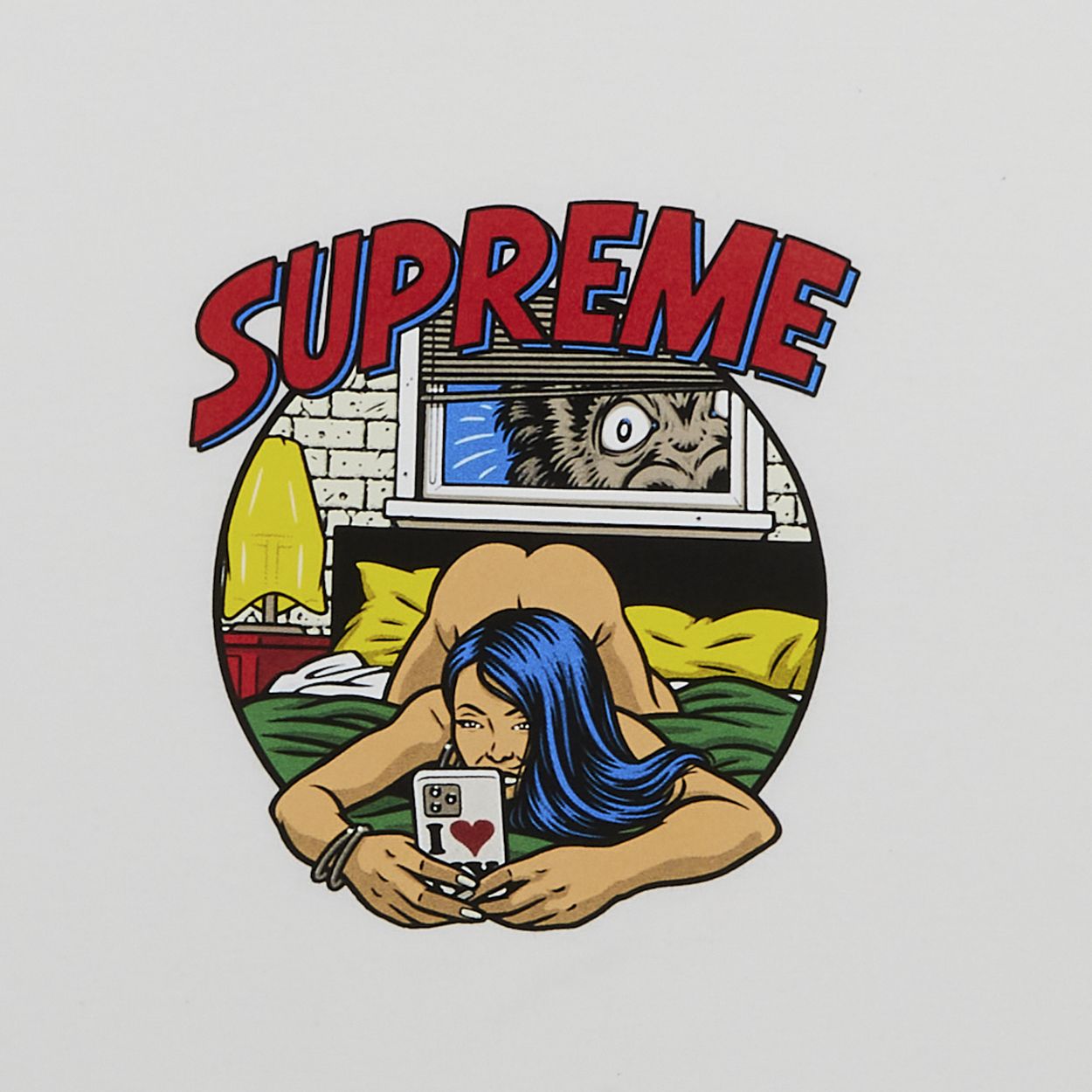 Supreme Bedroom Tee (SS25) White