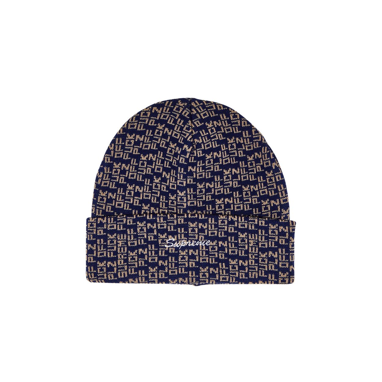 Supreme Fuck Off Beanie Navy