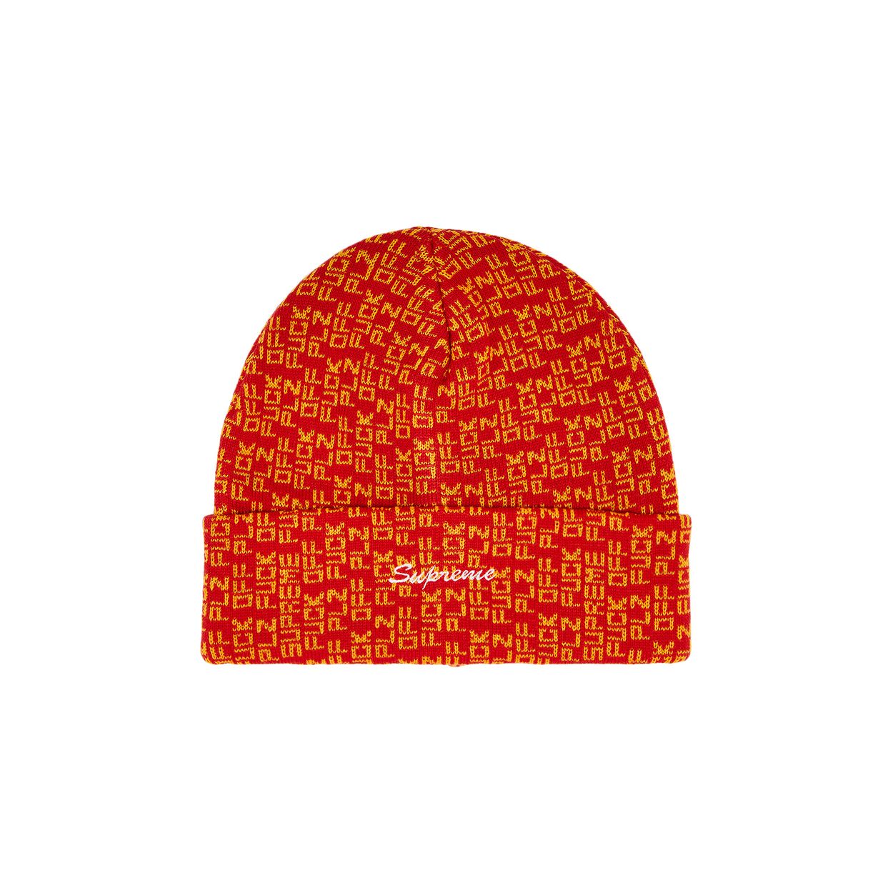 Supreme Fuck Off Beanie Red