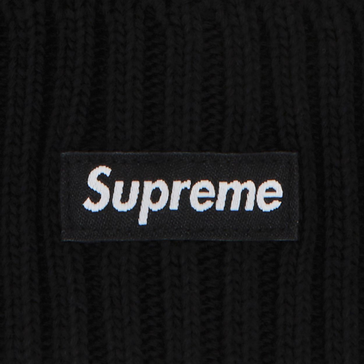 Supreme Overdyed Beanie (SS25) Black