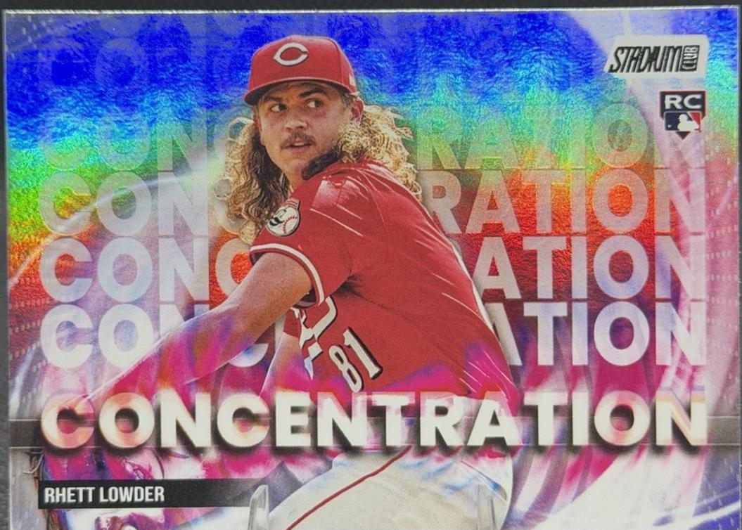 Rhett Lowder #C-23 2025 Topps Stadium Club Concentration