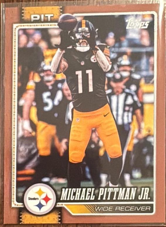 Michael Pittman Jr. #85 2026 Topps Flagship