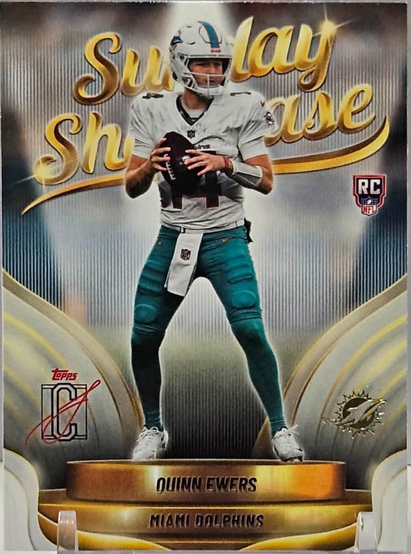Quinn Ewers #SS-4 2025 Topps Signature Class Sunday Showcase