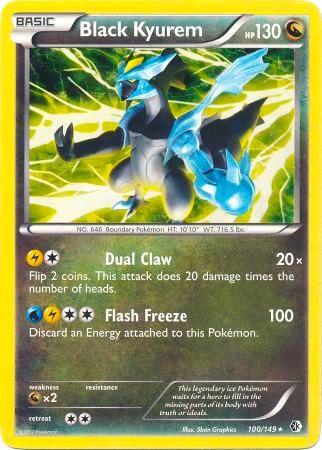 Black Kyurem #100 Pokemon Boundaries Crossed