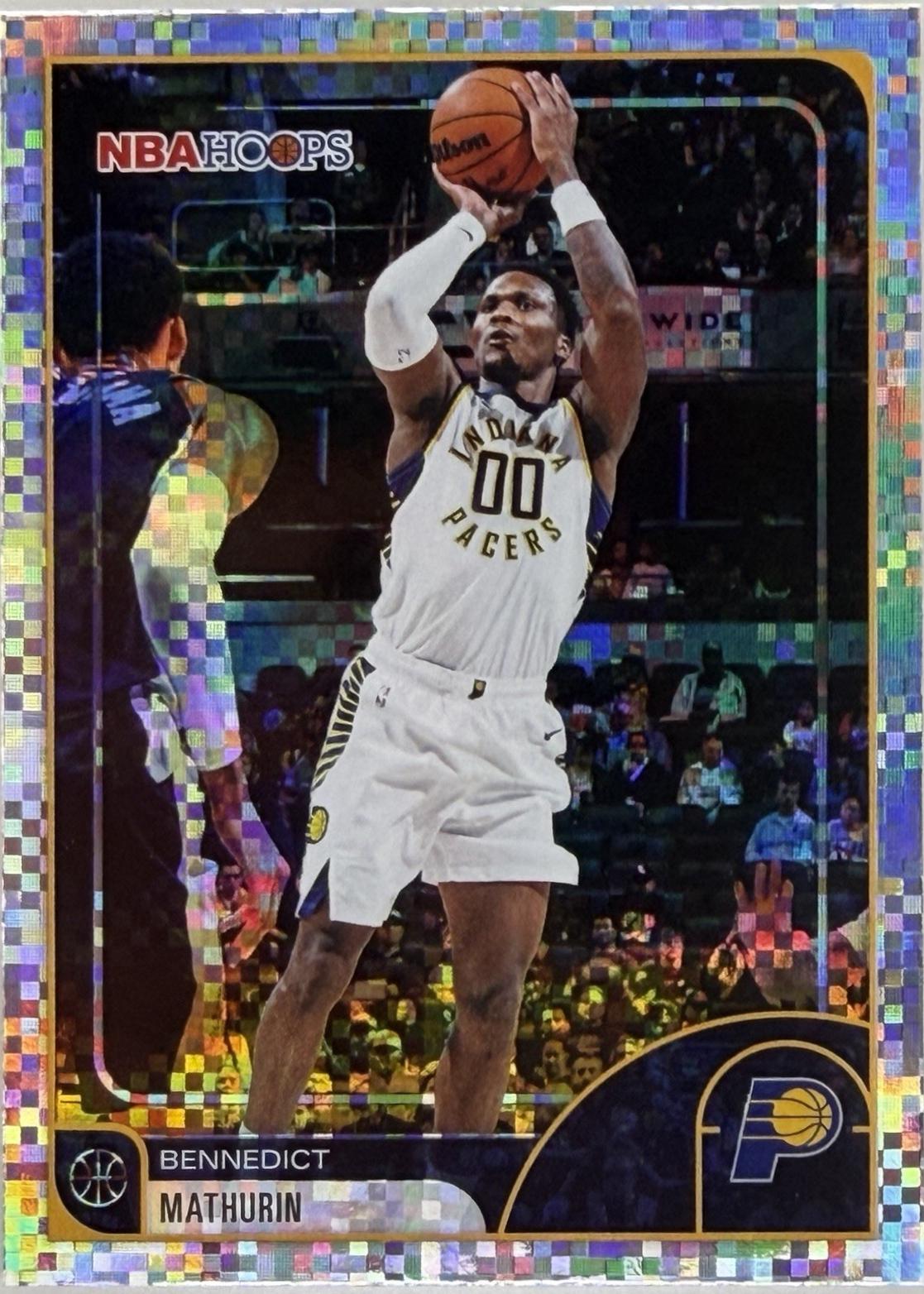 Bennedict Mathurin [Pixel Burst] #68 2025 Topps NBA Hoops