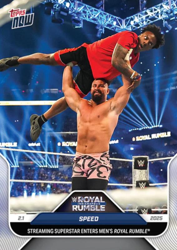 Speed #15 2025 Topps Now WWE Card