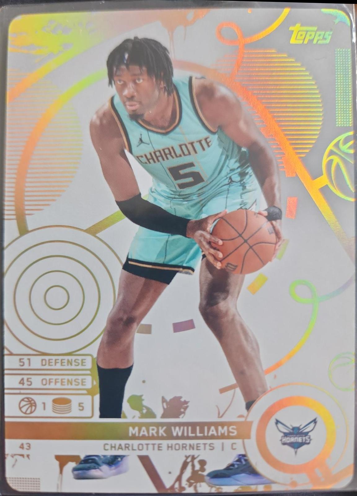 Mark Williams #43 2025 Topps Match Attax