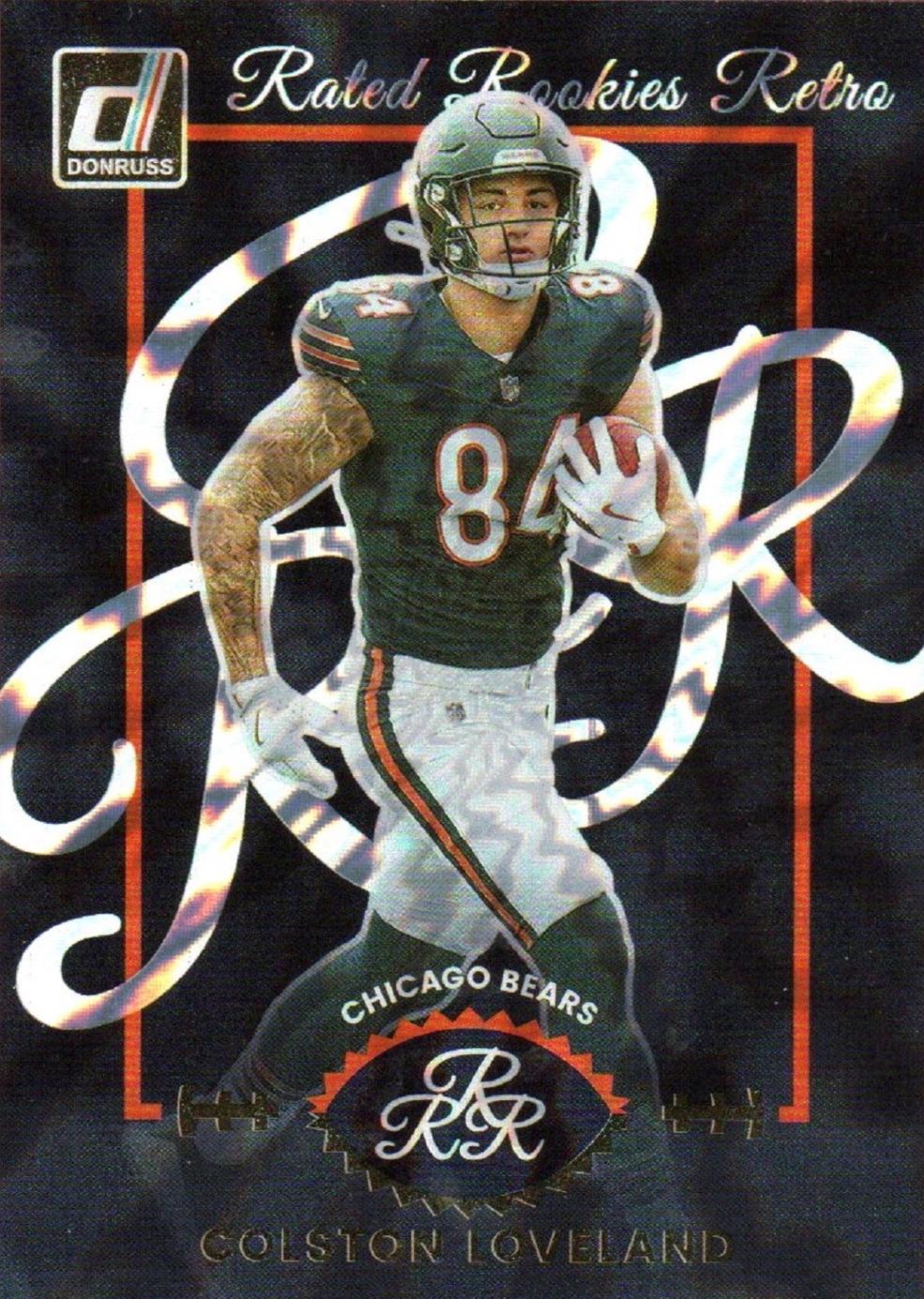 Colston Loveland #18 [Rookie] 2025 Panini Donruss Rated Rookie Retro