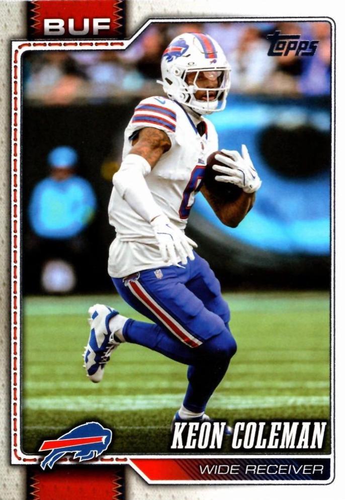 Keon Coleman #20 2026 Topps Flagship