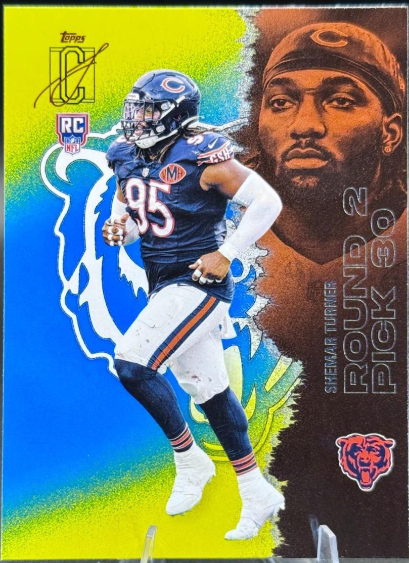 Shemar Turner [Blue Yellow] #240 [Rookie] 2025 Topps Signature Class