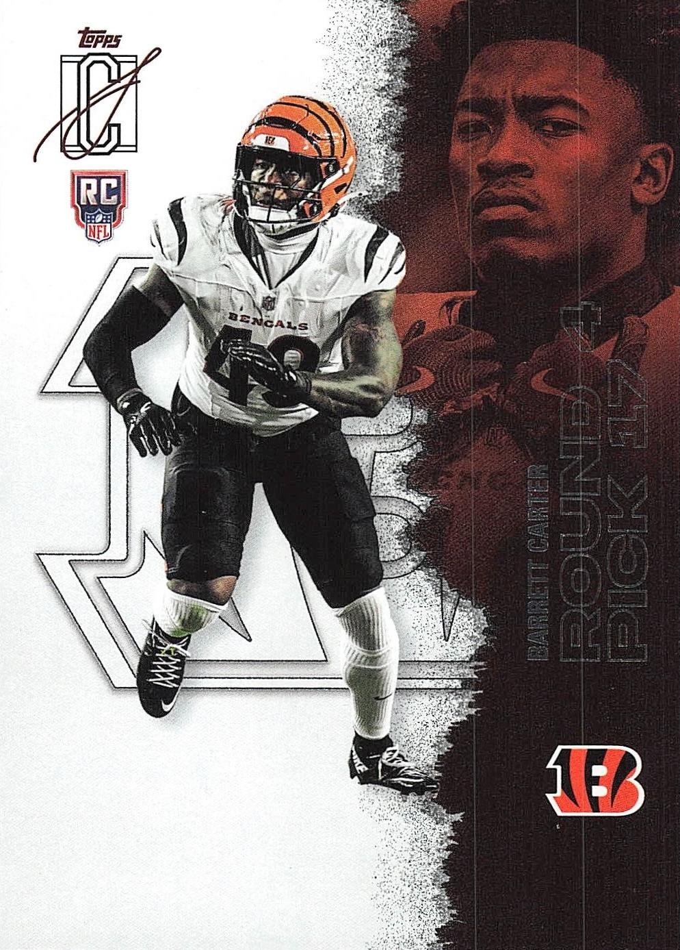 Barrett Carter [White] #199 [Rookie] 2025 Topps Signature Class