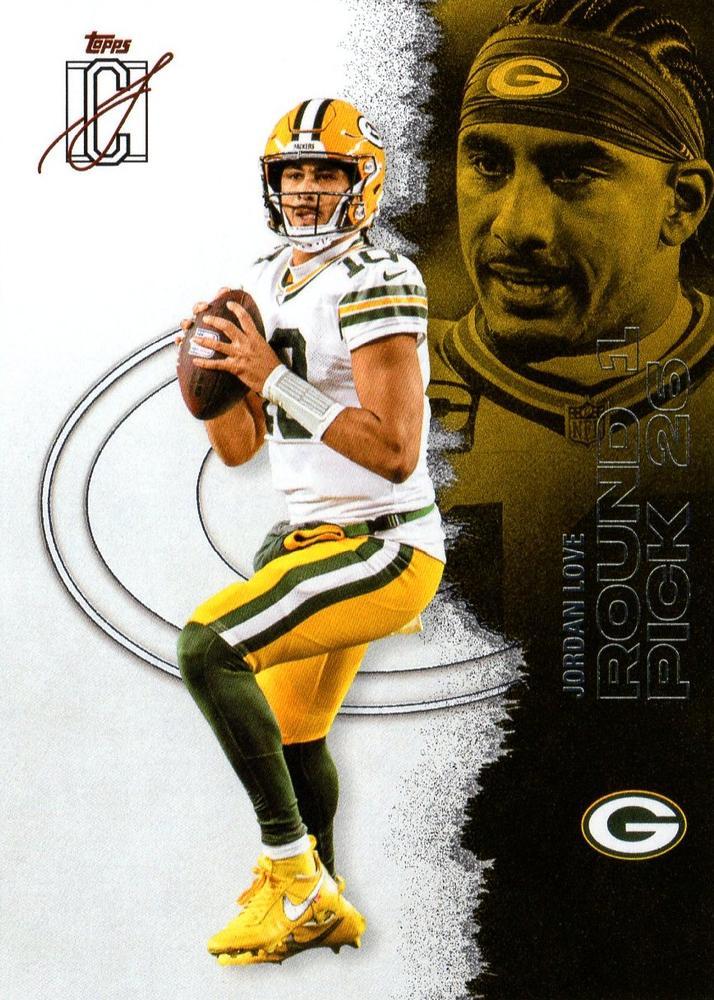 Jordan Love #21 2025 Topps Signature Class