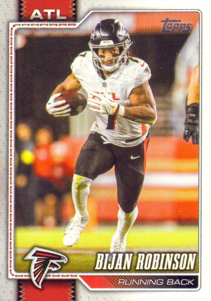 Bijan Robinson #12 2026 Topps Flagship