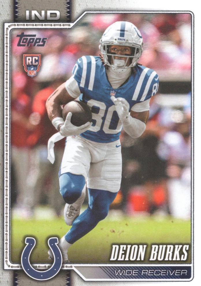 Deion Burks #333 [Rookie] 2026 Topps Flagship