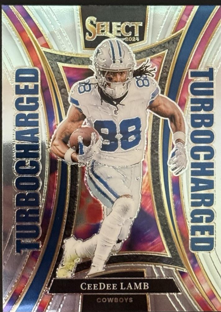 CeeDee Lamb #23 2024 Panini Select Turbocharged