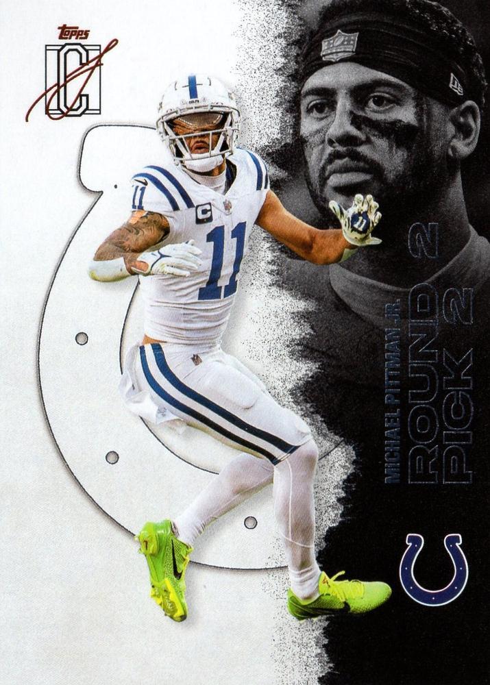 Michael Pittman Jr. [White] #24 2025 Topps Signature Class