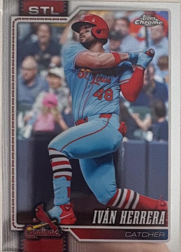 Ivan Herrera #82 2026 Topps Chrome