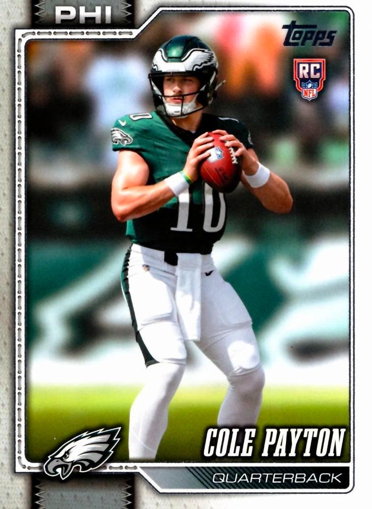 Cole Payton #307 [Rookie] 2026 Topps Flagship