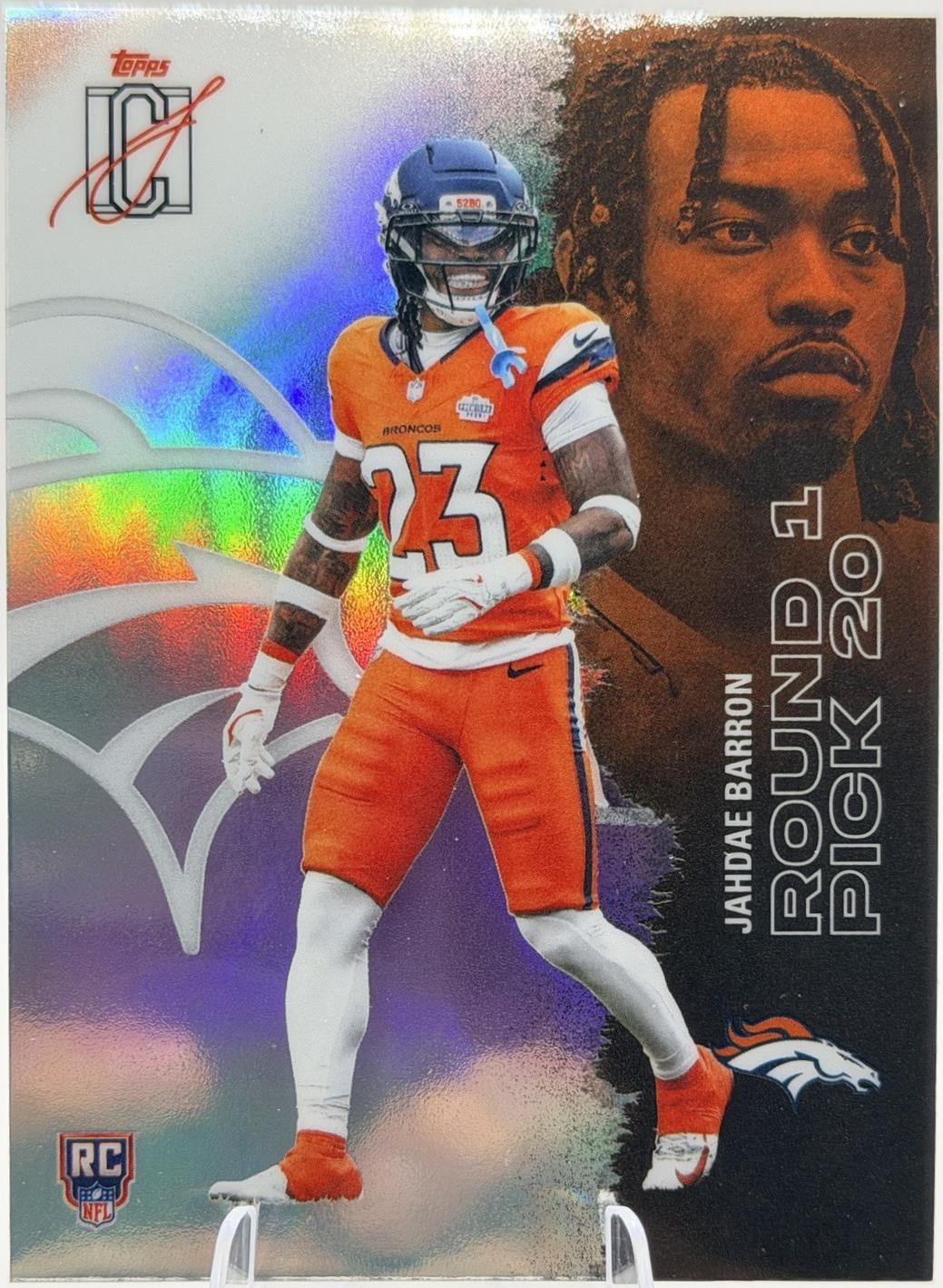 Jahdae Barron [Refractor Chrome] #138 2025 Topps Signature Class