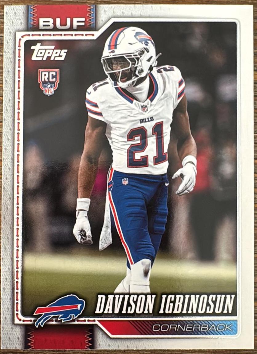 Davison Igbinosun #349 [Rookie] 2026 Topps Flagship